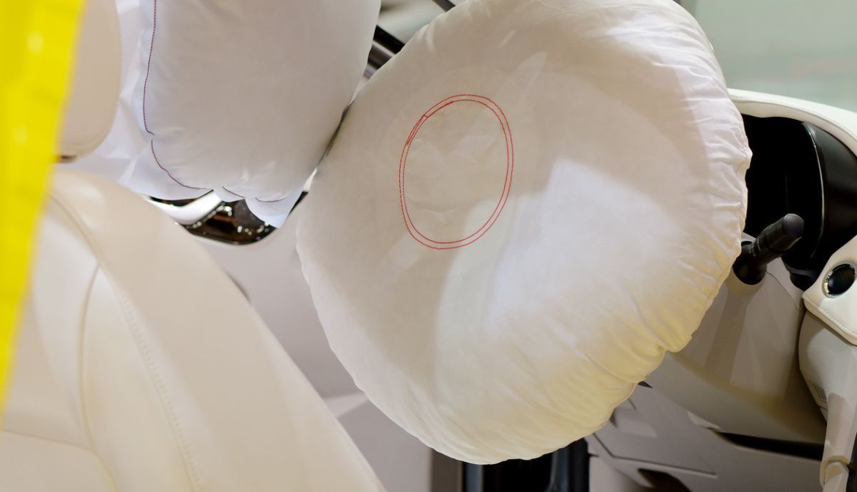Tipos de airbag de un coche