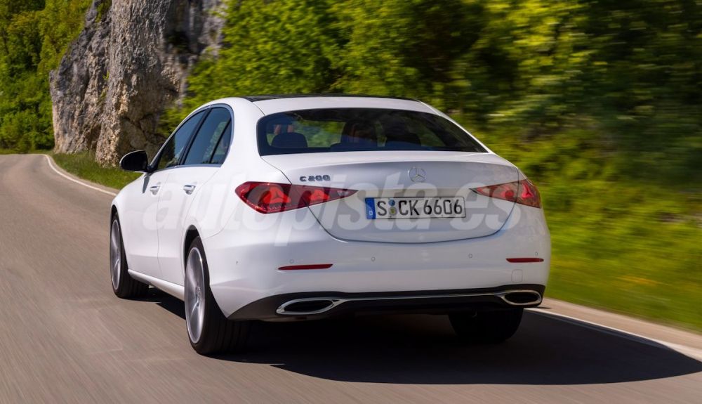 MERCEDES C rear Facelift