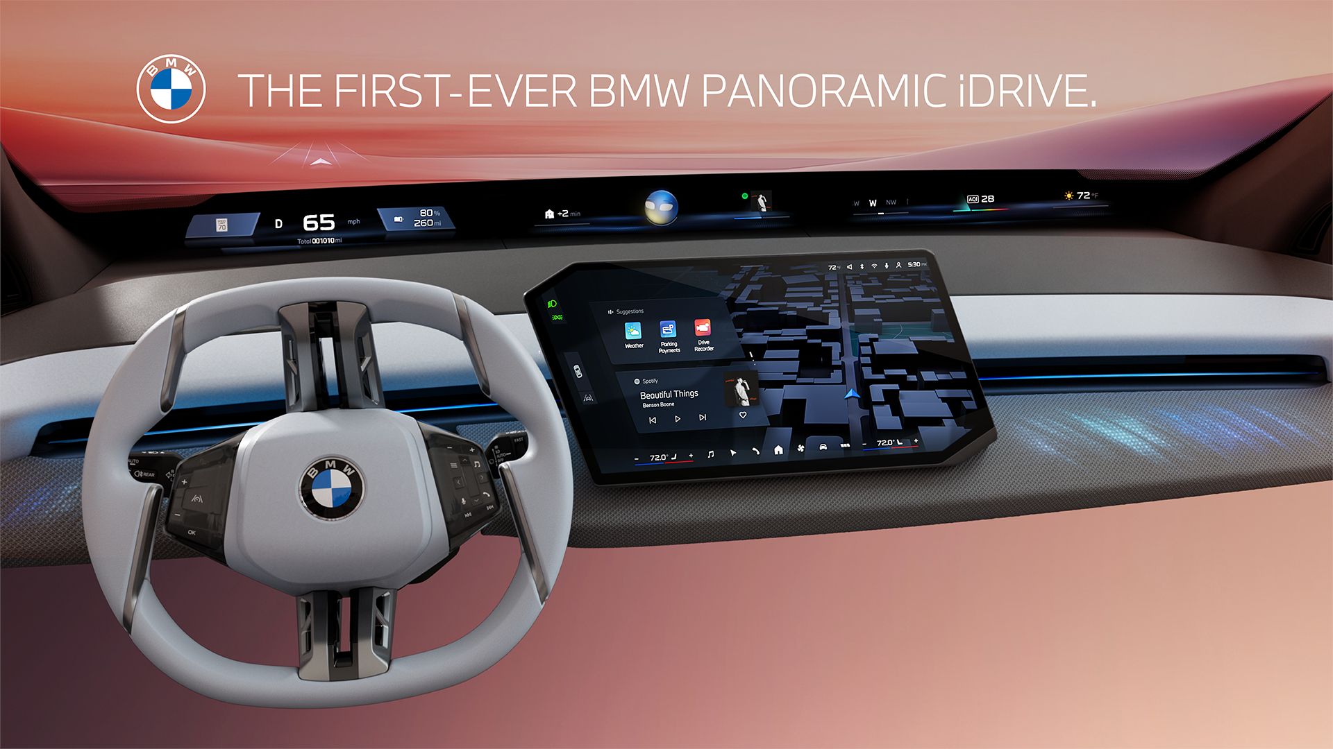 BMW Panoramic Vision CES 2025