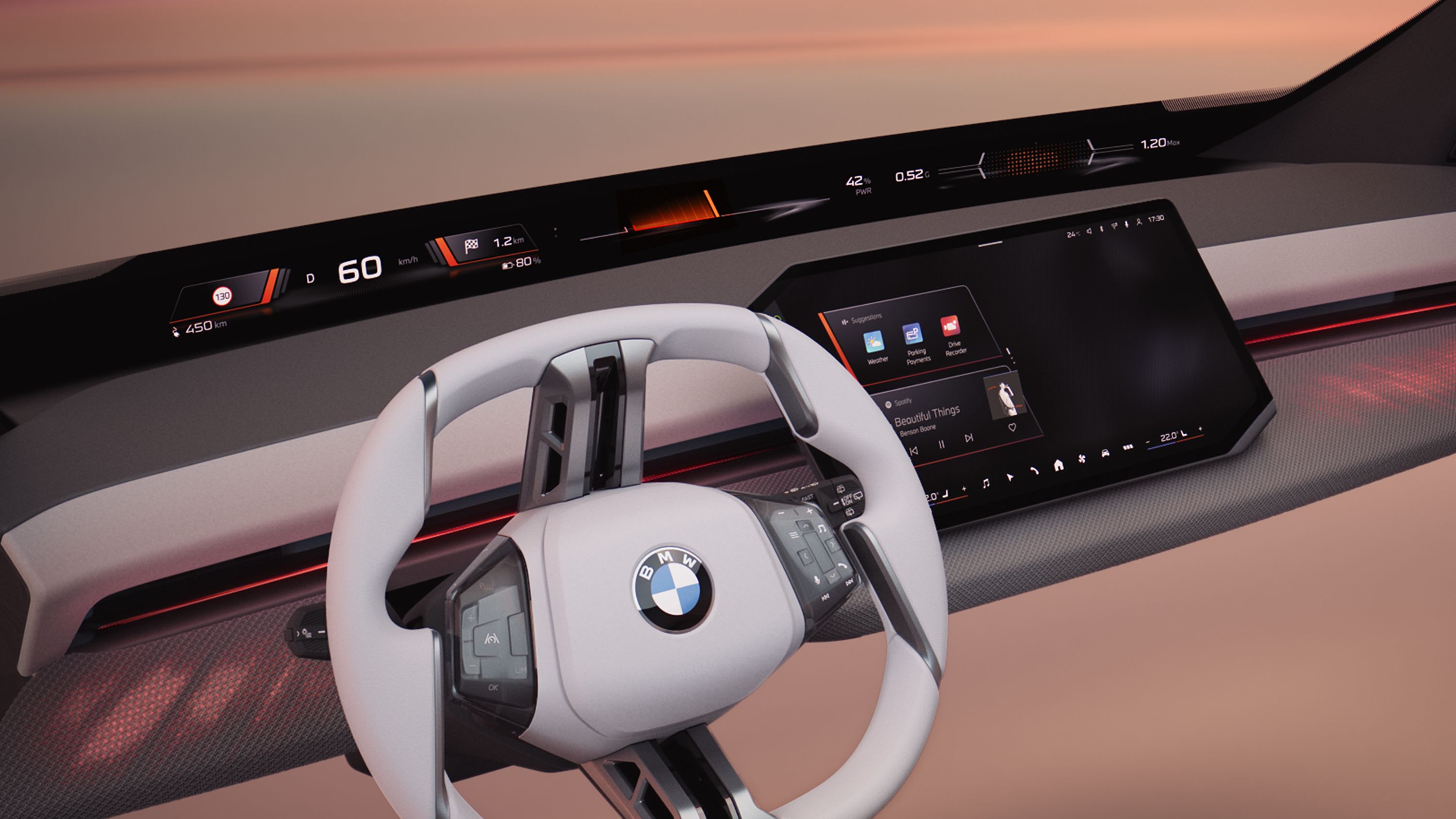 BMW Panoramic Vision CES 2025