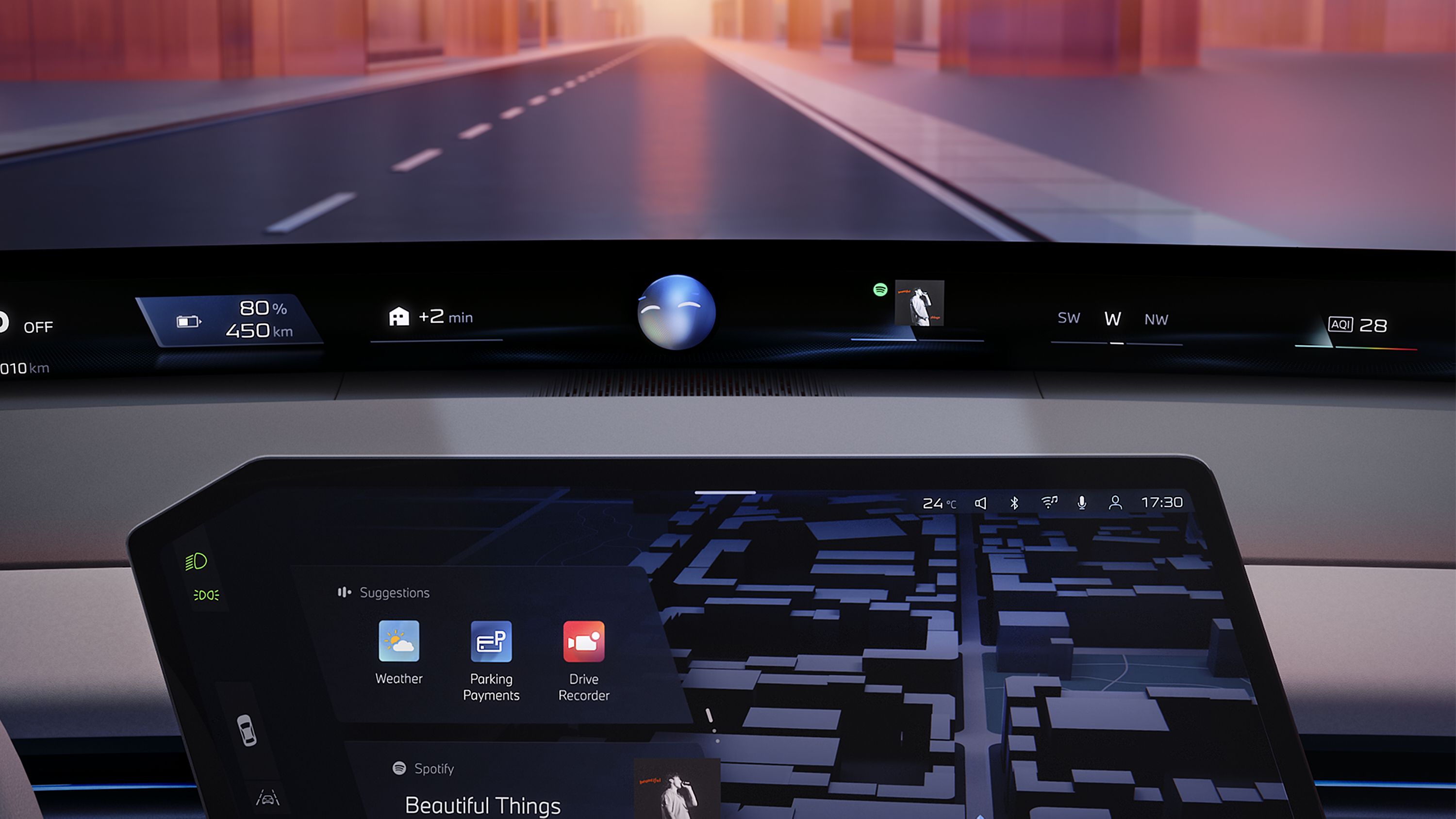 BMW Panoramic Vision CES 2025