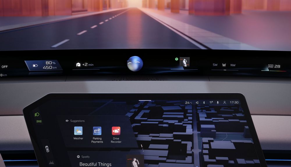 BMW Panoramic Vision CES 2025