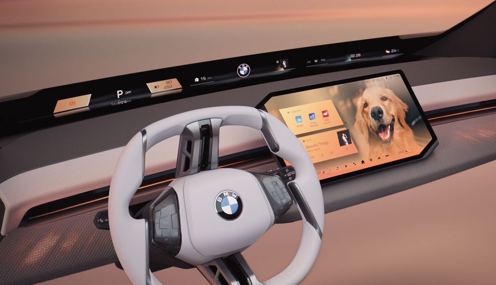 BMW Panoramic Vision CES 2025