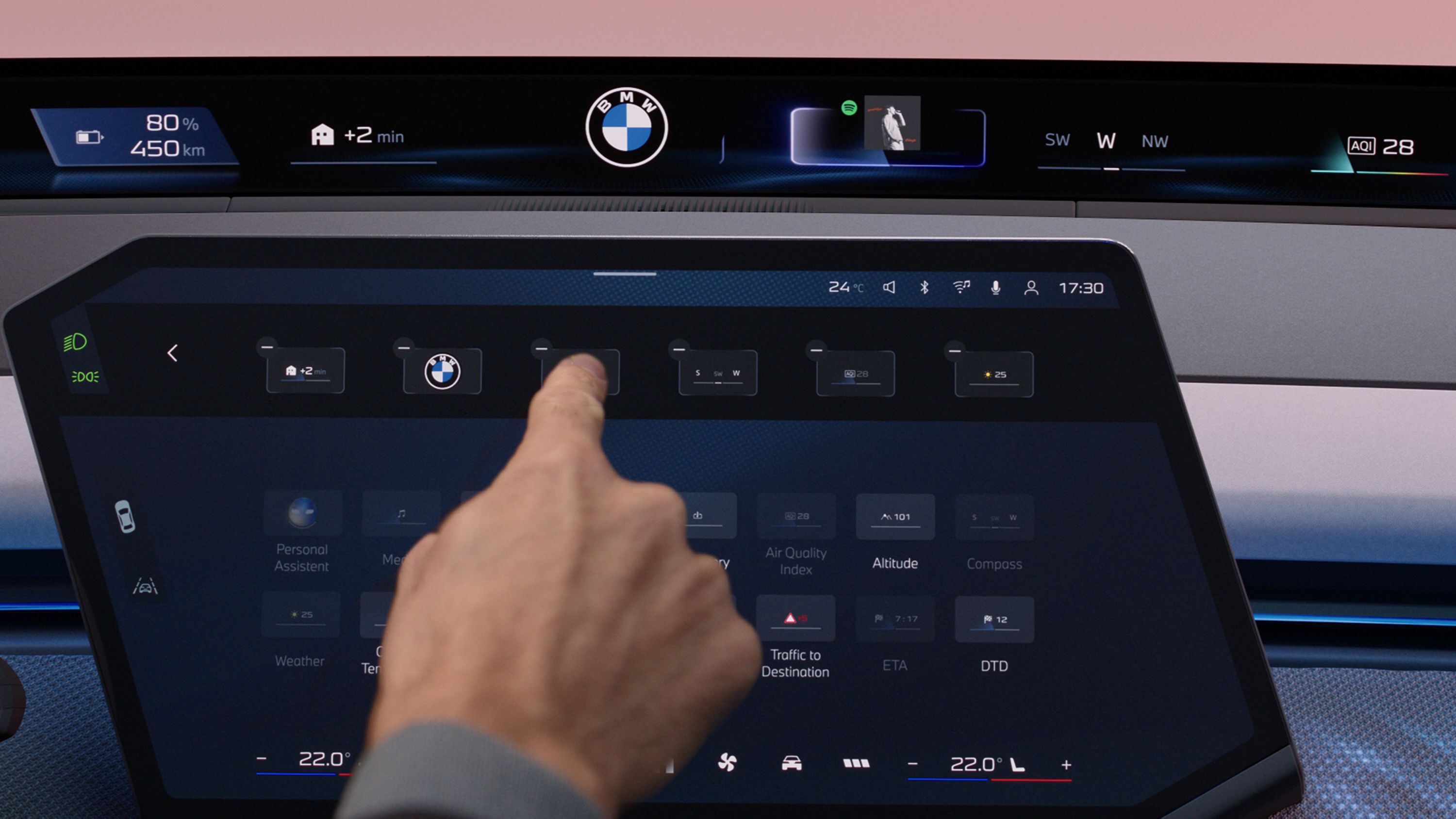 BMW Panoramic Vision CES 2025