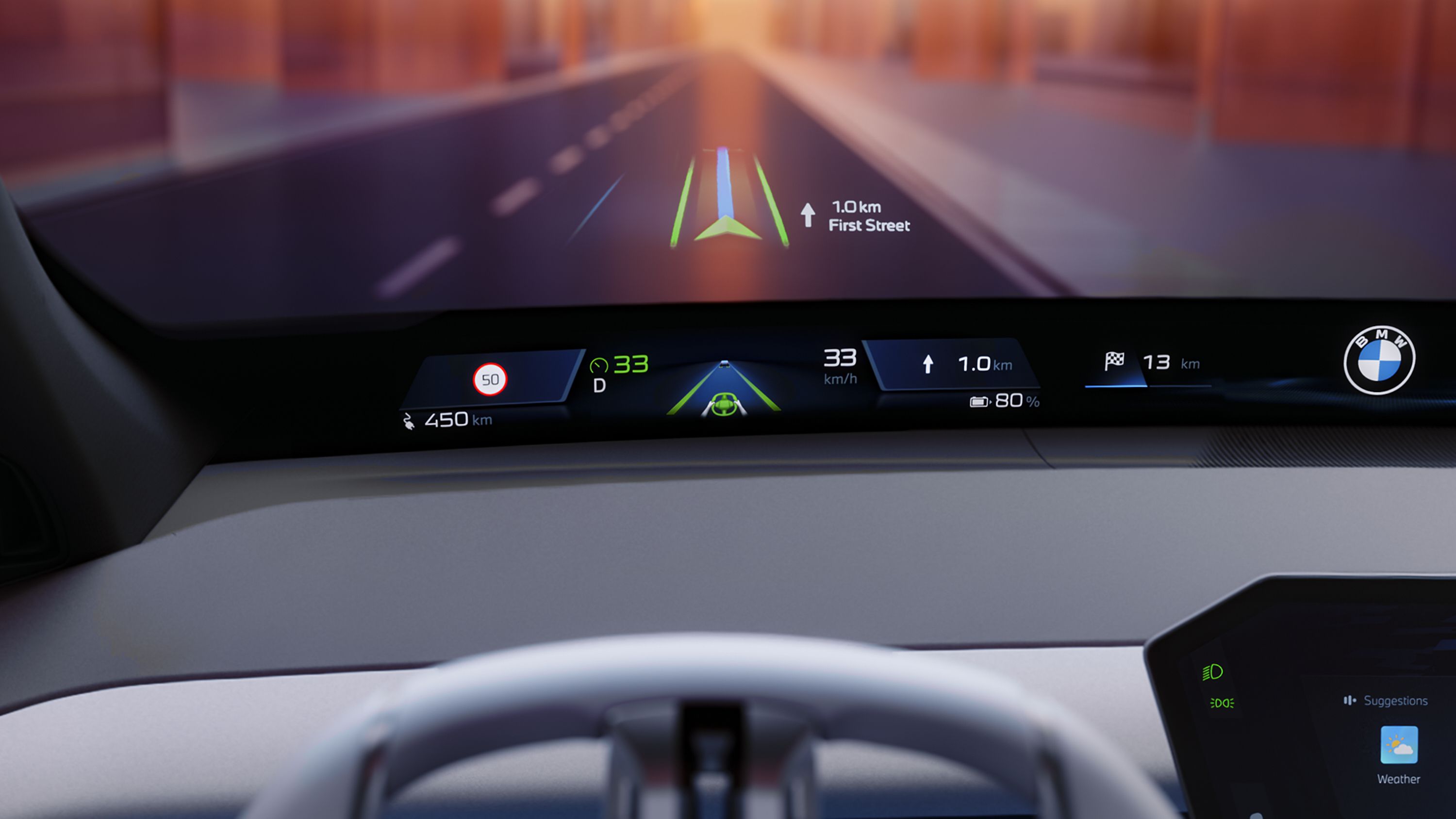 BMW Panoramic Vision CES 2025