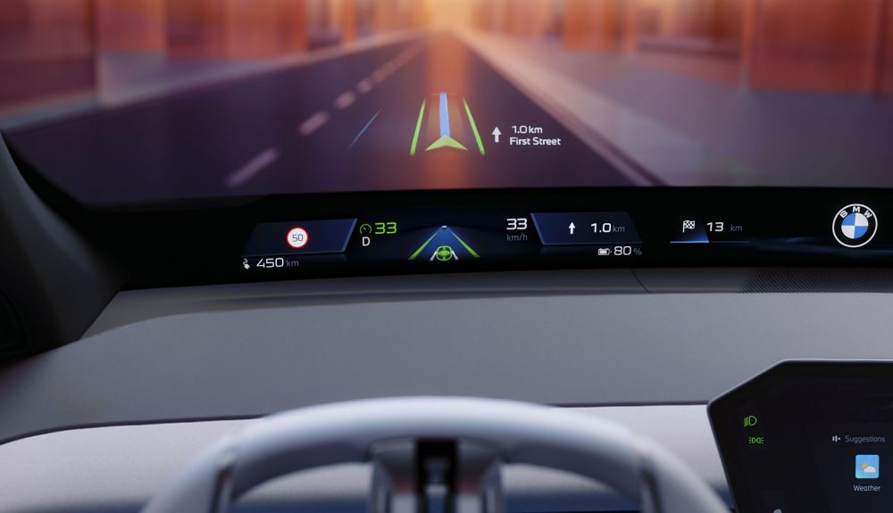 BMW Panoramic Vision CES 2025