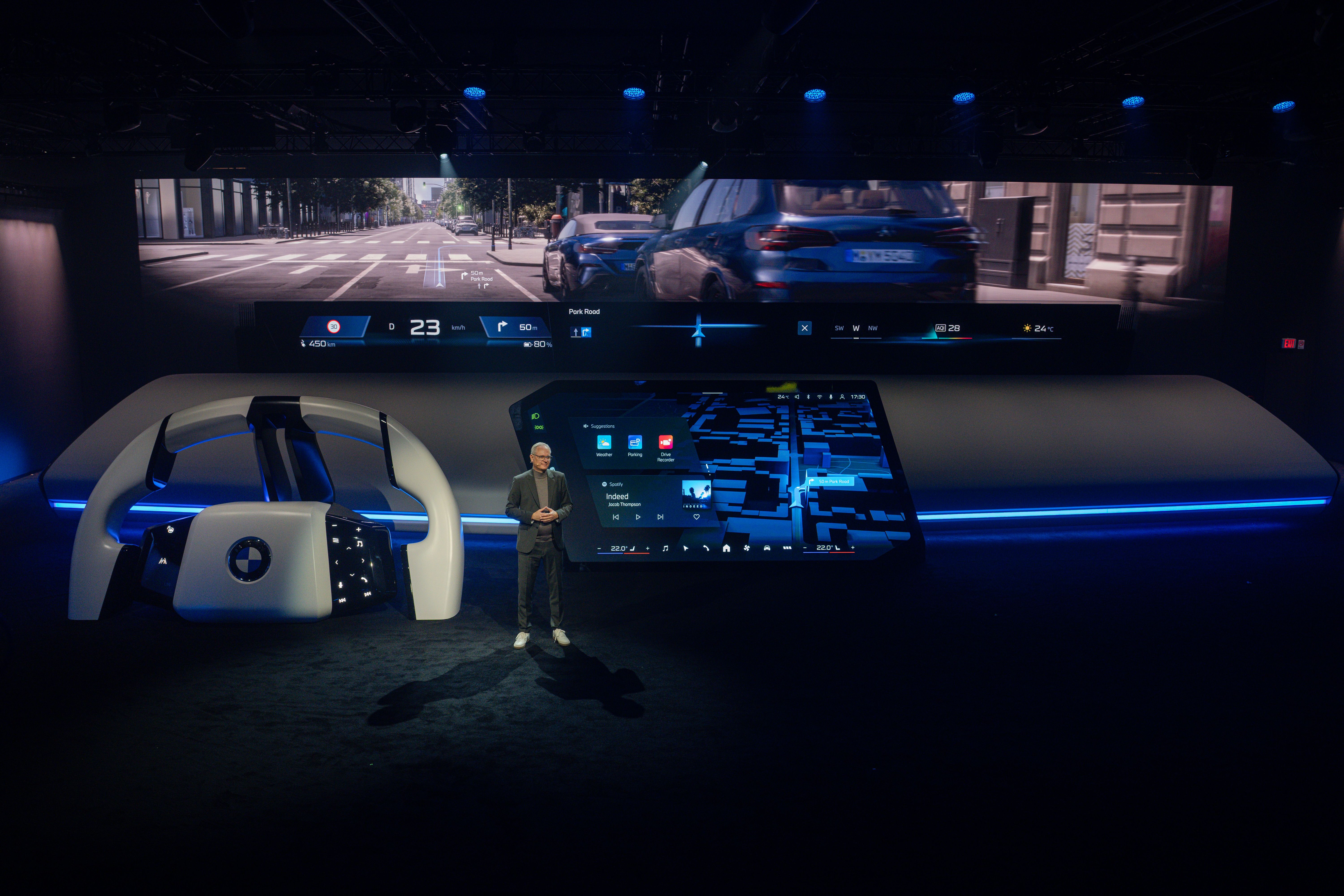 BMW Panoramic Vision CES 2025