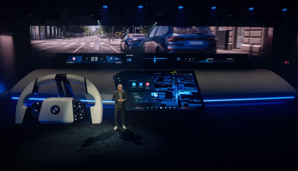 BMW Panoramic Vision CES 2025