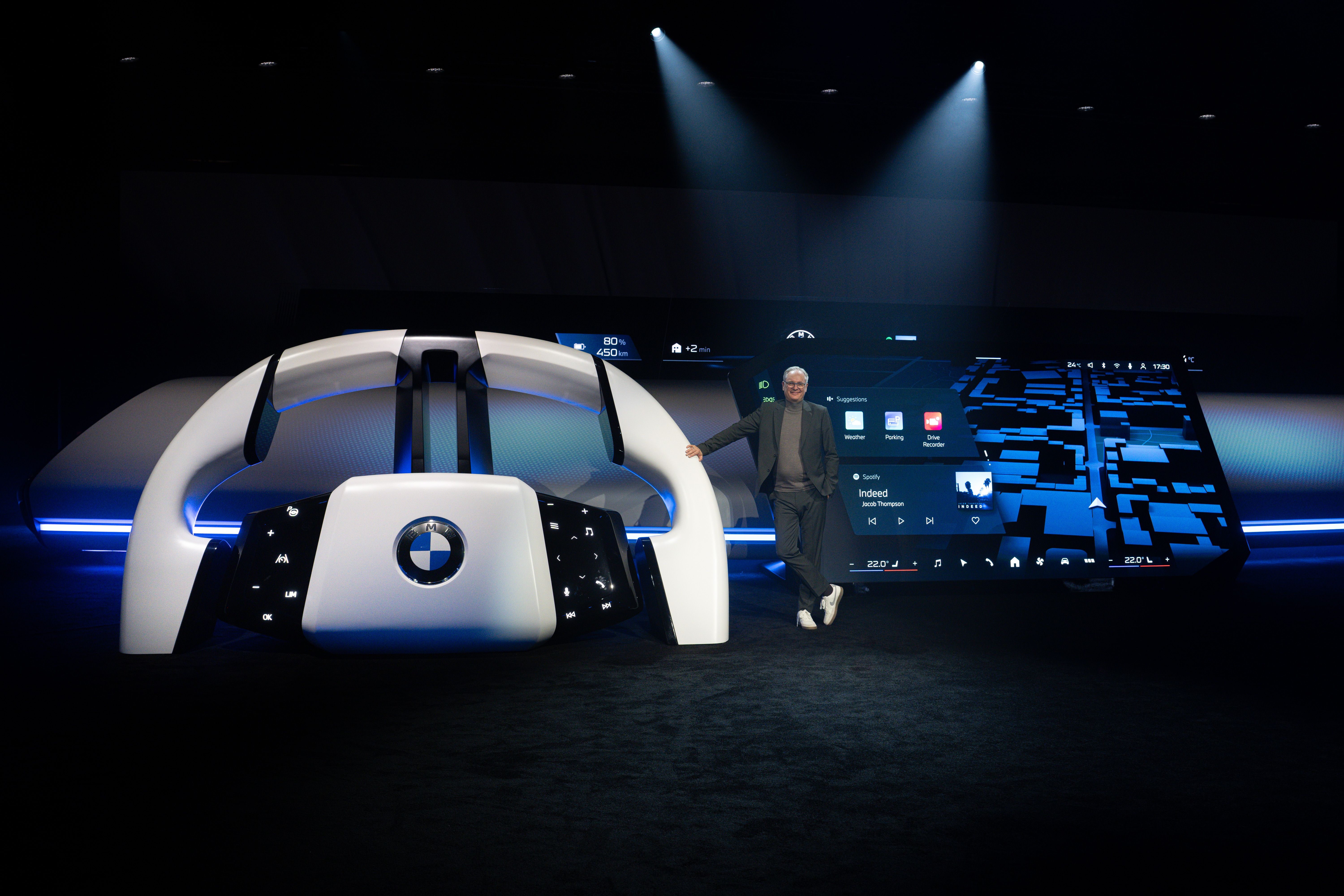 BMW Panoramic Vision CES 2025