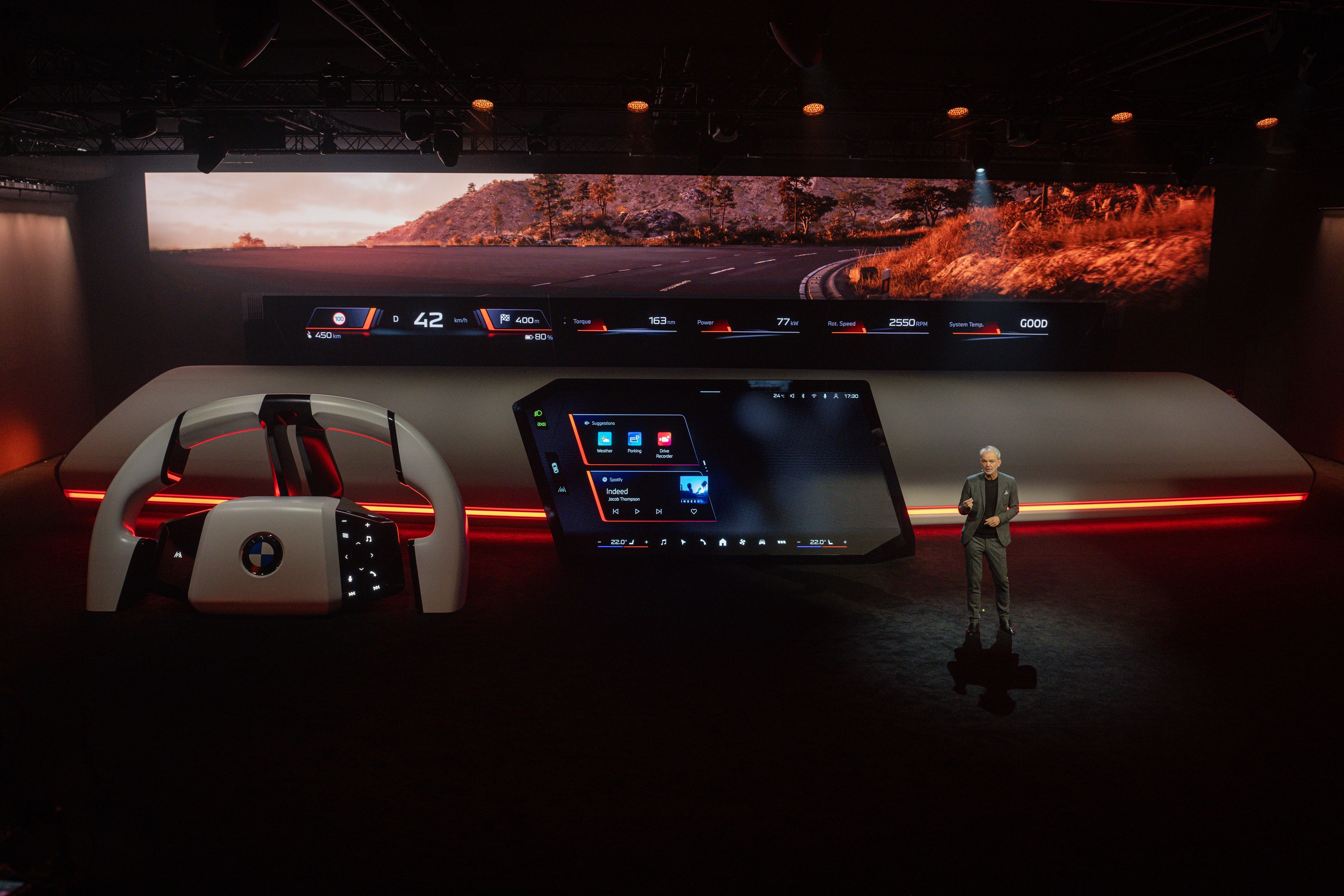 BMW Panoramic Vision CES 2025