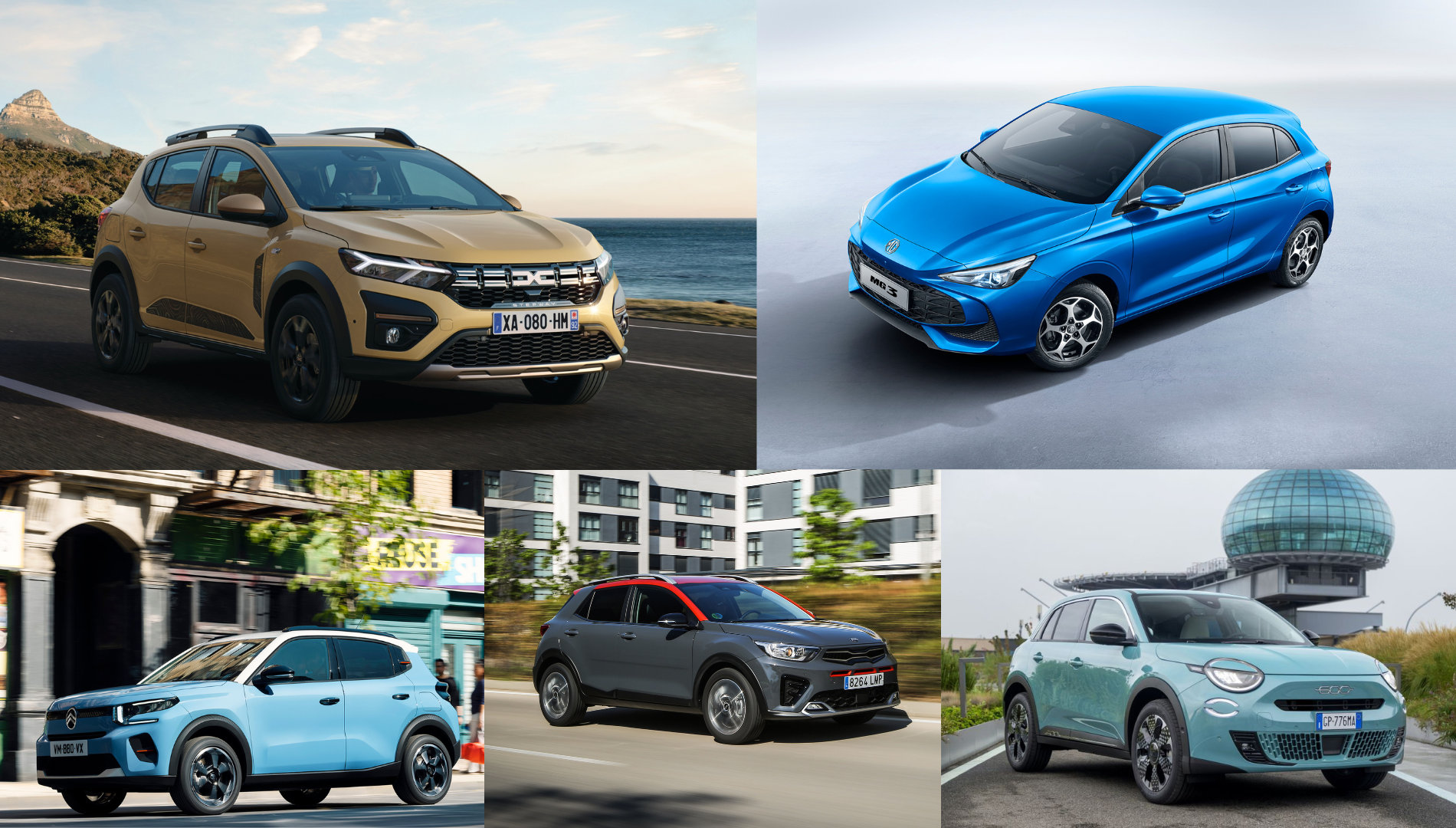 Los 5 mejores coches con etiqueta ECO de la DGT por menos de 20.000 €: nuestra elección