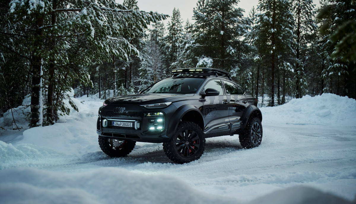 Audi Q6 e tron offroad concept o cómo podría ser el todoterreno eléctrico del futuro