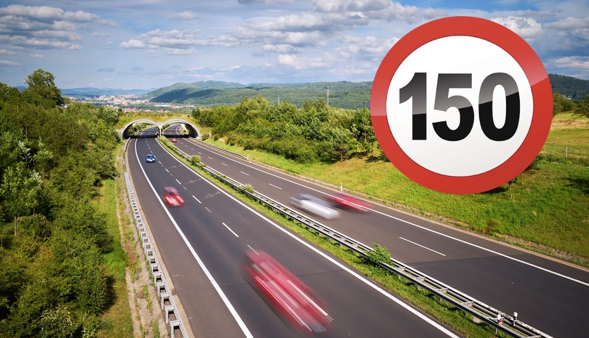 Siguen aumentando los límites máximos de velocidad en Europa, incluso ahora a 150 km h