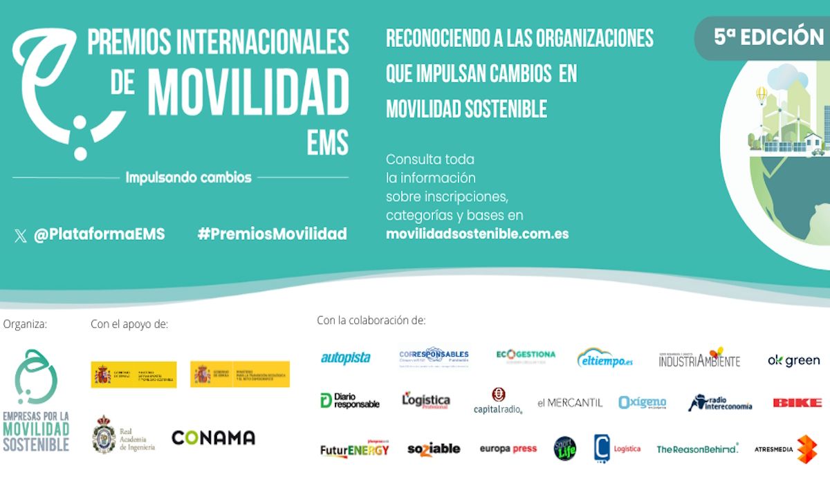 5ª Edición de los Premios Internacionales de Movilidad, último mes para presentar las candidaturas