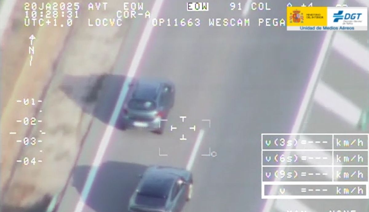 Este es el delito grabado que más preocupa ya a la DGT y así capta infracciones hoy muy alarmantes