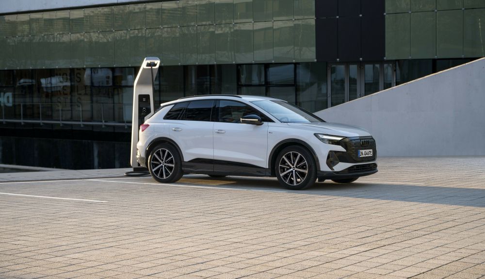 El Audi Q4 40 e tron puede recuperar 155 km de autonomía en solo 10 minutos