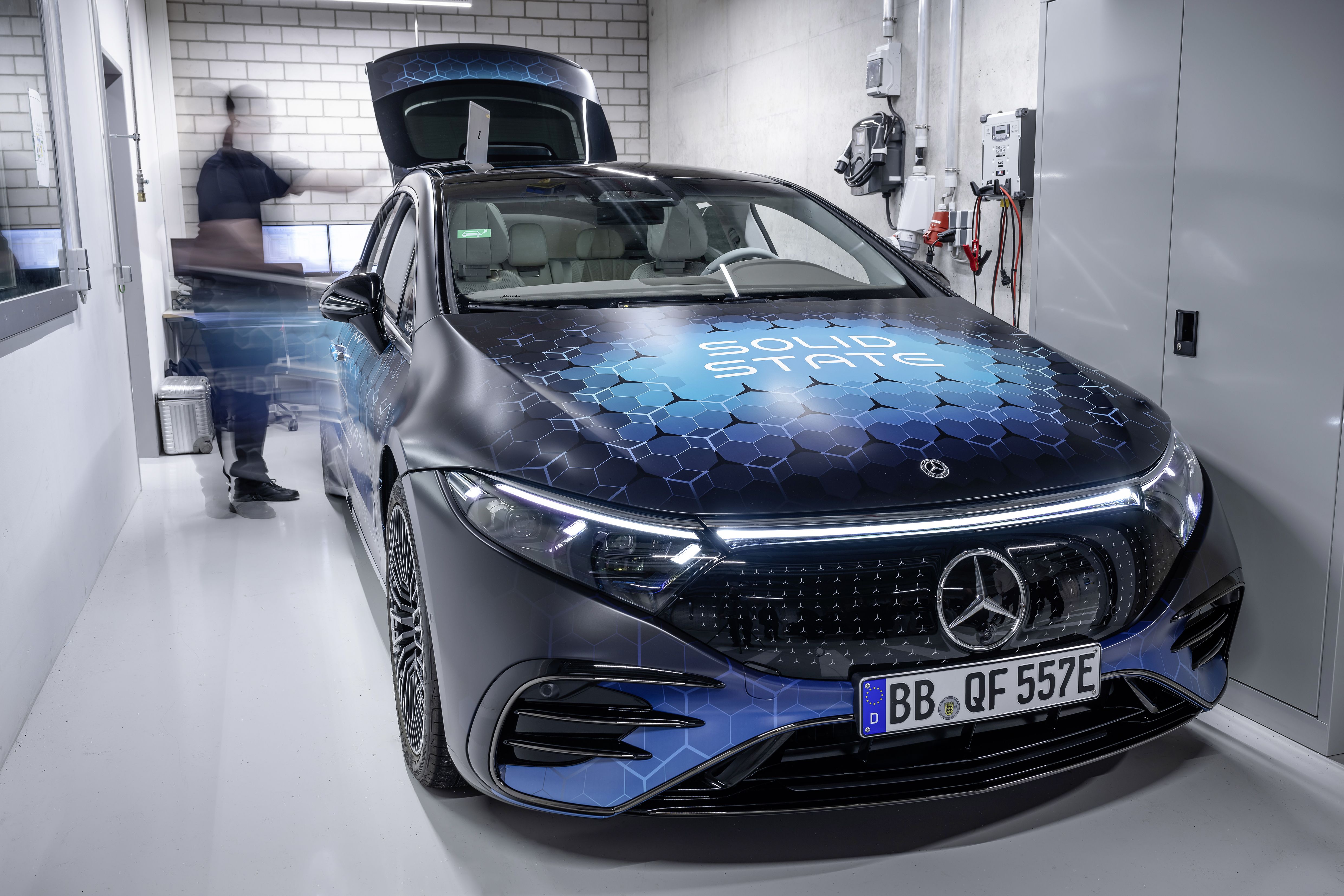 Mercedes EQS batería estado sólido