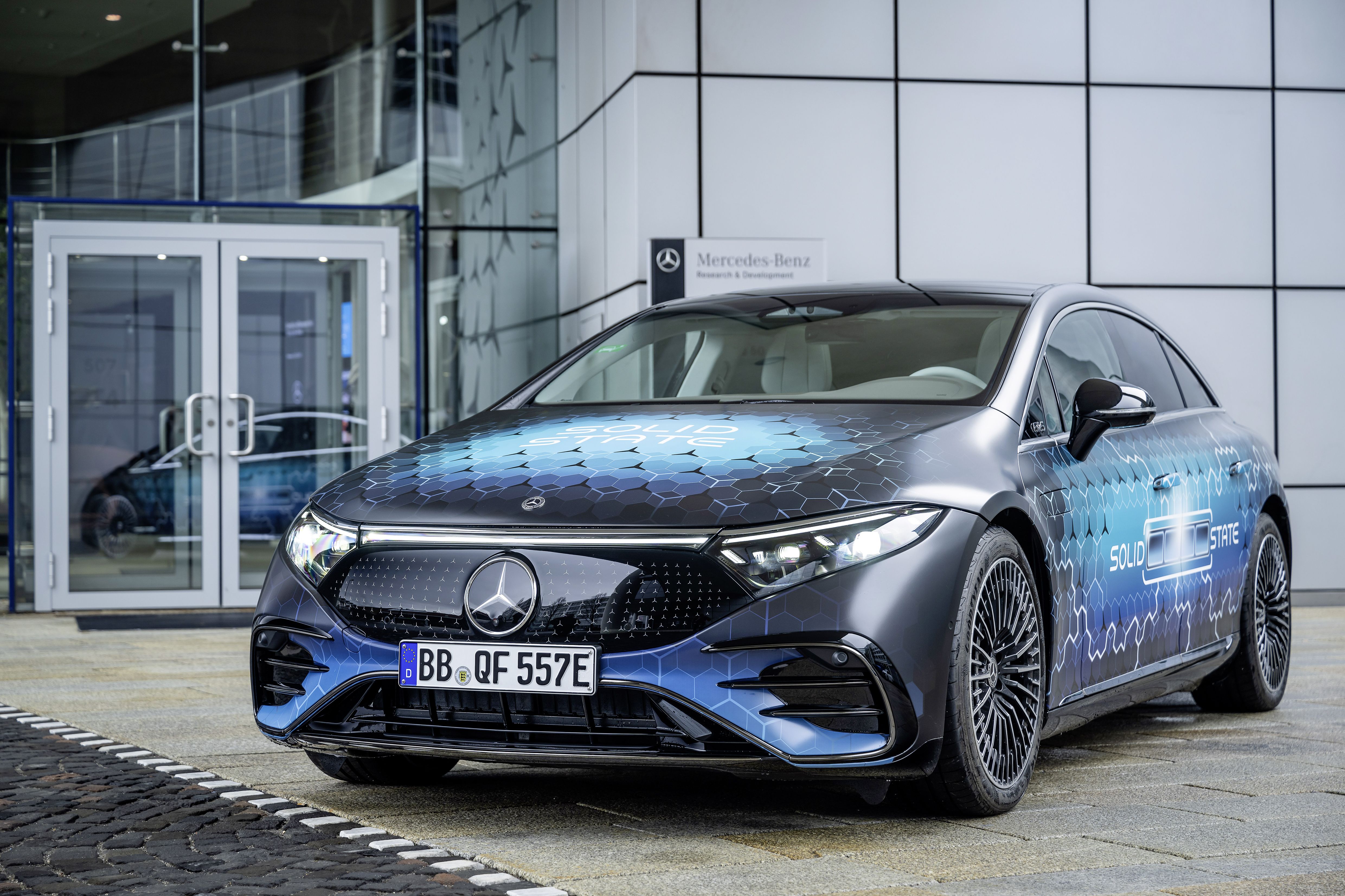 Mercedes EQS batería estado sólido