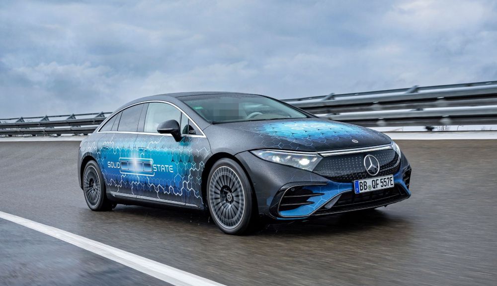 Mercedes ya tiene lista su nueva batería para eléctricos: estado sólido y más de 1.000 km de rango