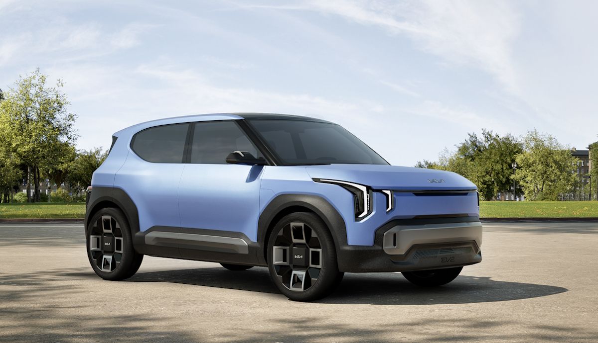 Puede ser pronto uno de los SUV más vendidos del mercado y así se presenta el nuevo Kia EV2