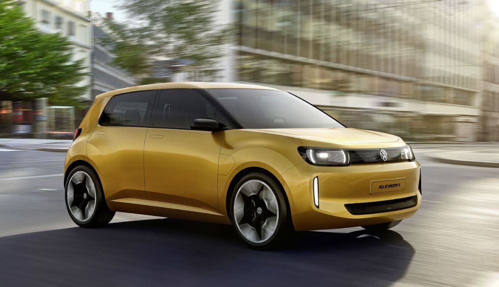 Con este coche Volkswagen promete revolucionar la movilidad eléctrica económica: así es el ID.Every1
