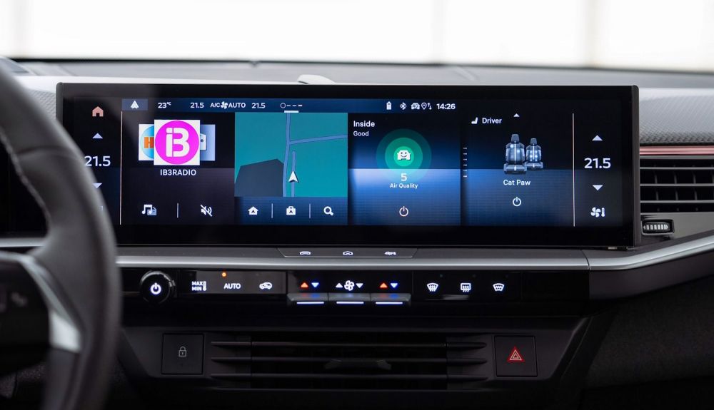 El Sistema Intelli-Air de última generación de Opel informa en todo momento de la calidad del aire interior.