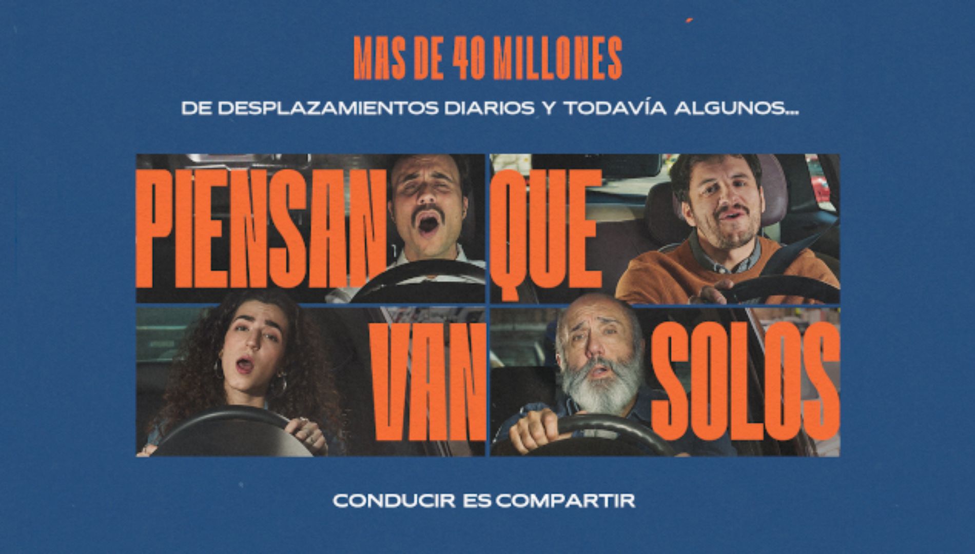 Al descubierto la próxima campaña de la DGT: reforzar la idea de que los conductores no viajan solos