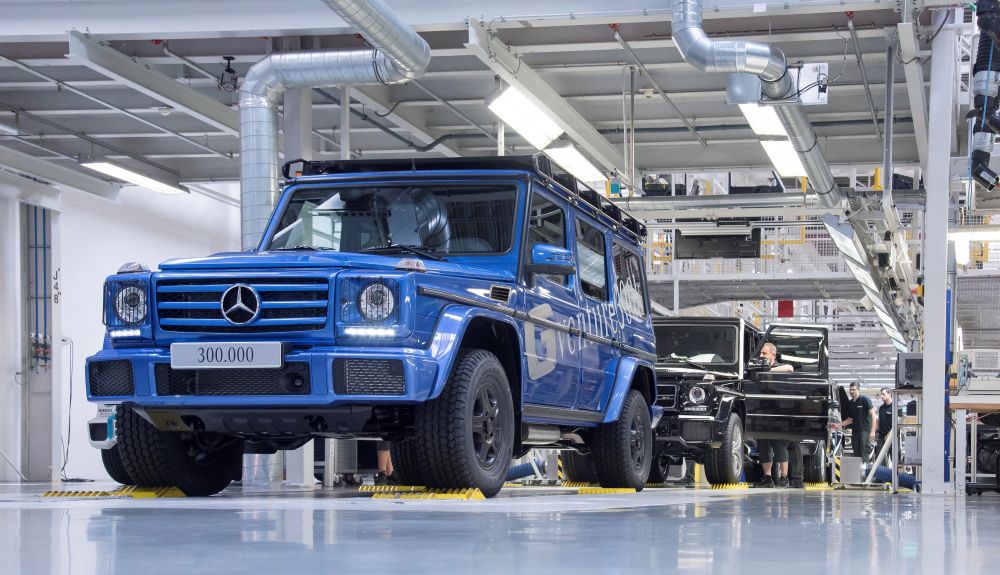 Mercedes Clase G fabricado en Magna Steyr