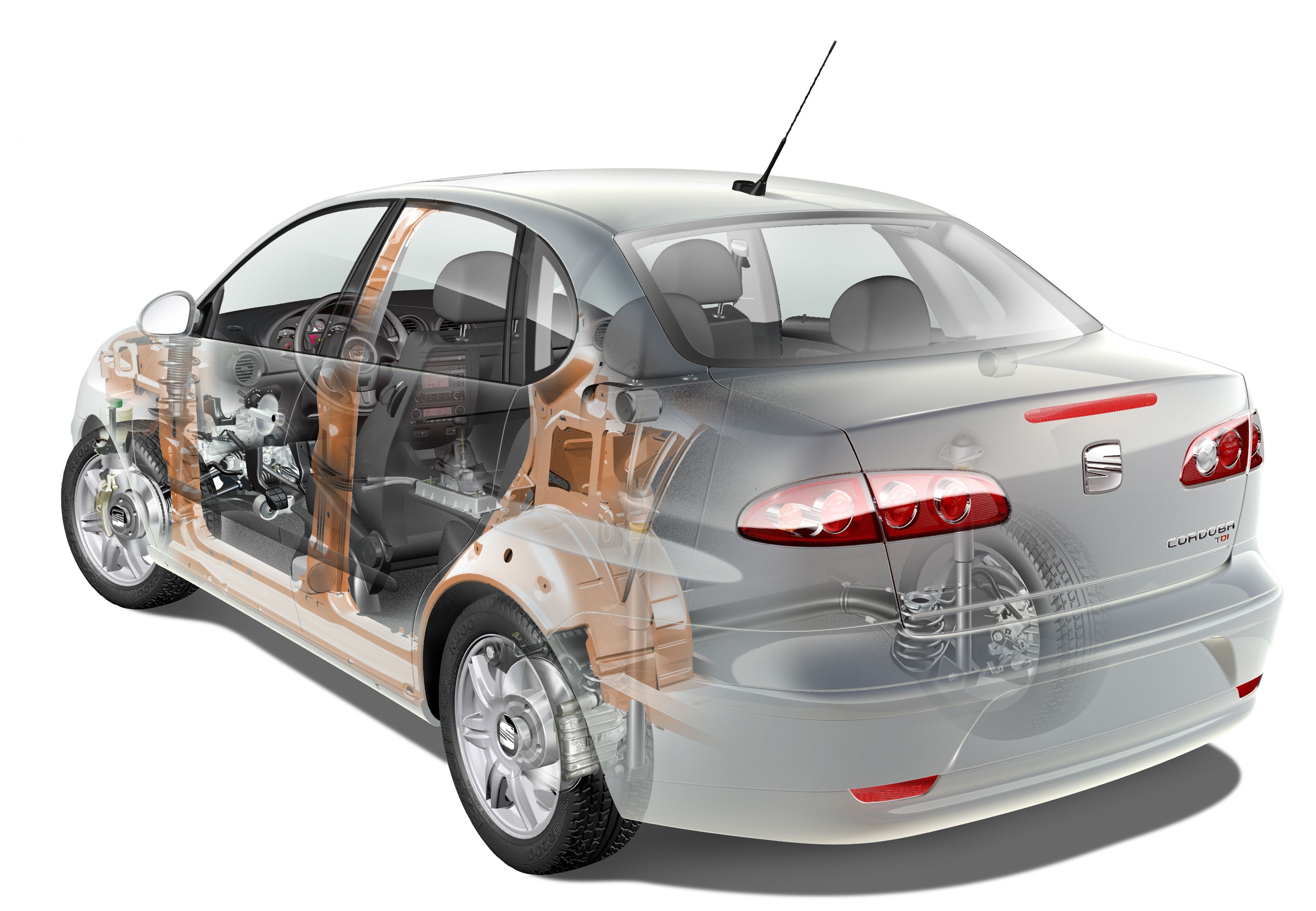 Seat Cordoba radiografia