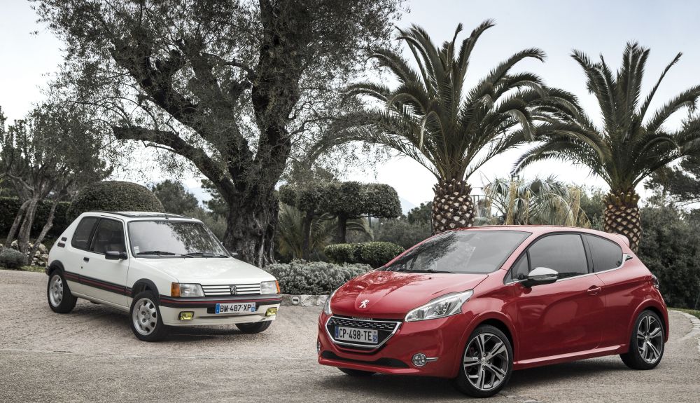 Peugeot 205 y 208 GTI Peugeot 205 y 208 GTI