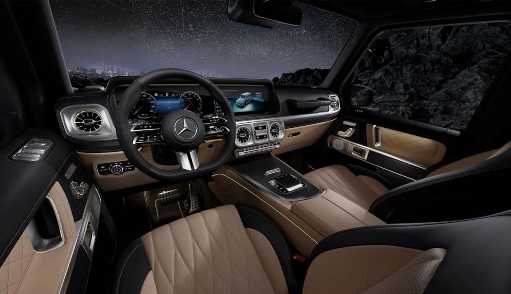 Interior del nuevo Mercedes Clase G Interior del nuevo Mercedes Clase G