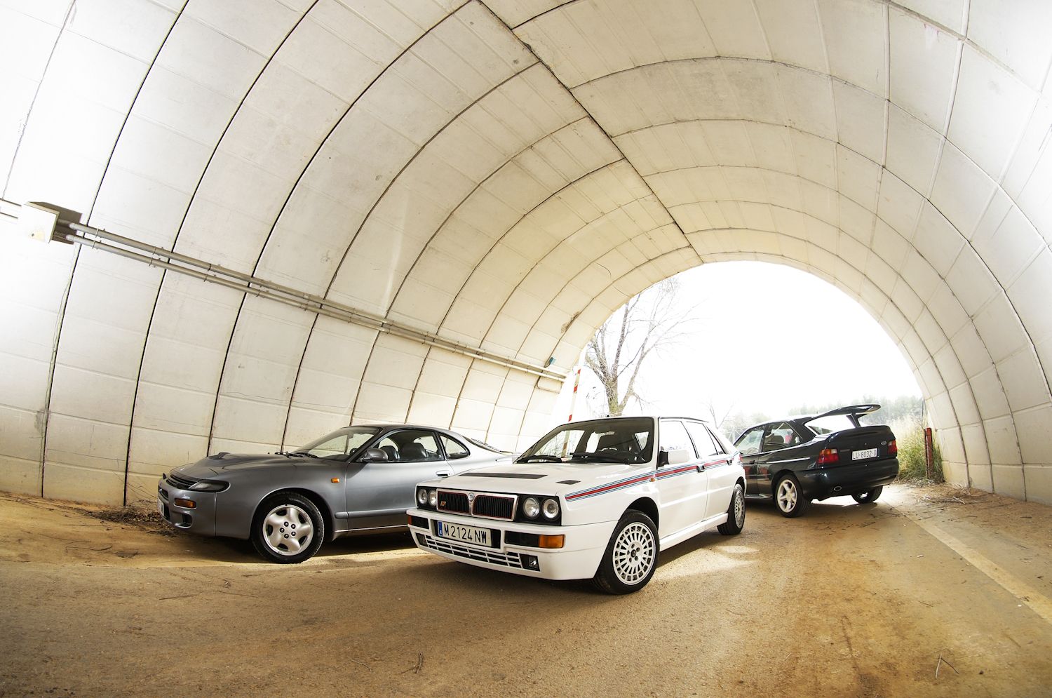Lancia Delta Integrale, Toyota Celica Turbo y Ford Escort Crossworth