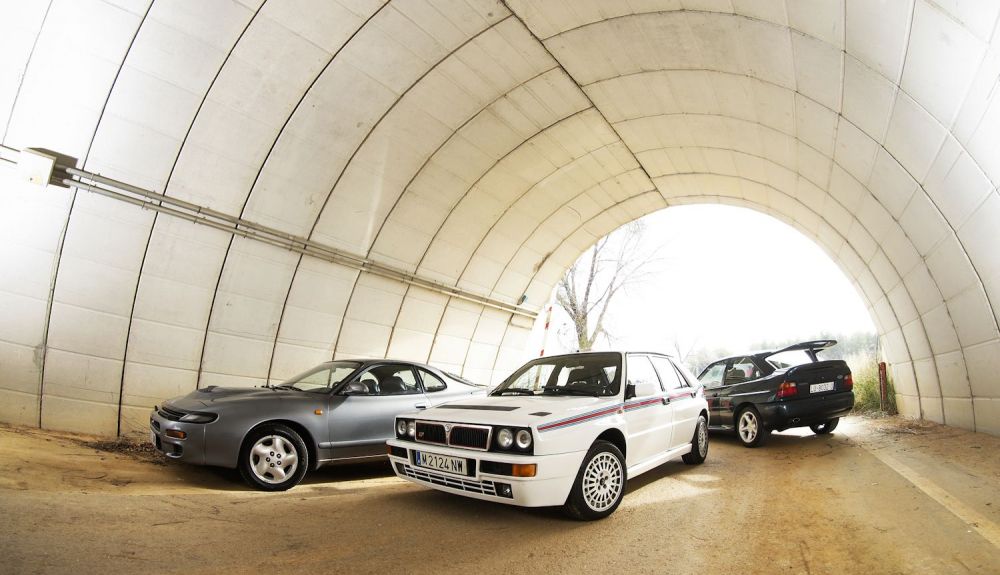 Lancia Delta Integrale, Toyota Celica Turbo y Ford Escort Crossworth