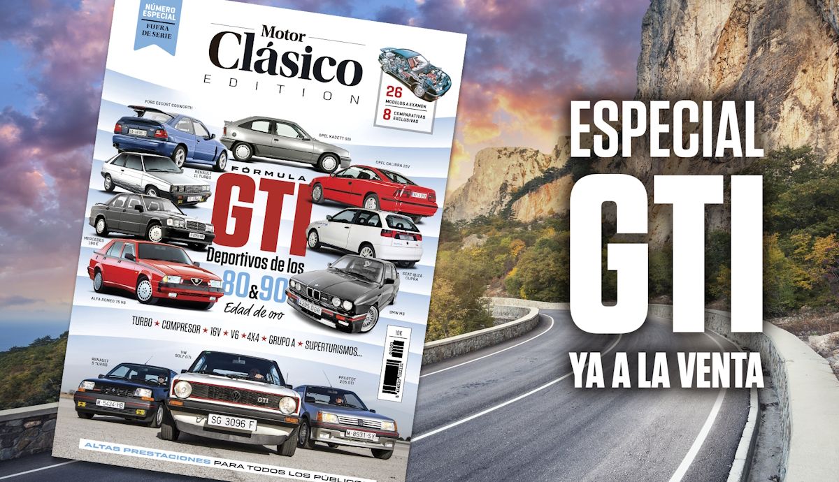 A la venta Motor Clásico Edition Fórmula GTI, los mejores deportivos de los años 80 y 90, a prueba