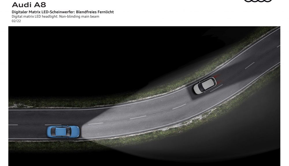 Luces del Audi A8