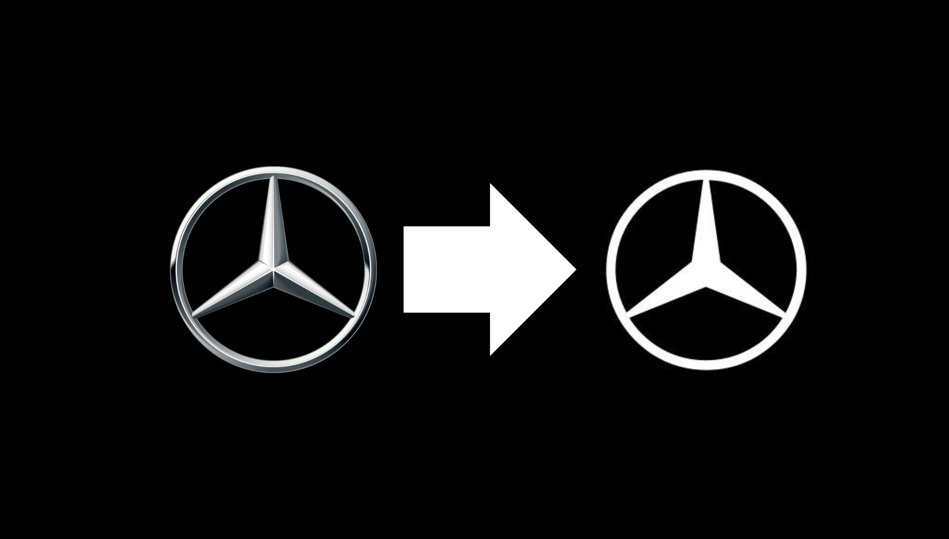 Mercedes ha modificado su logo “en secreto”: así será la nueva estrella emblema de la marca