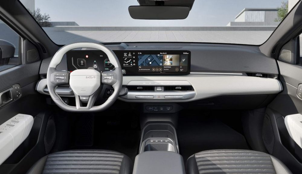 Interior del Kia EV4