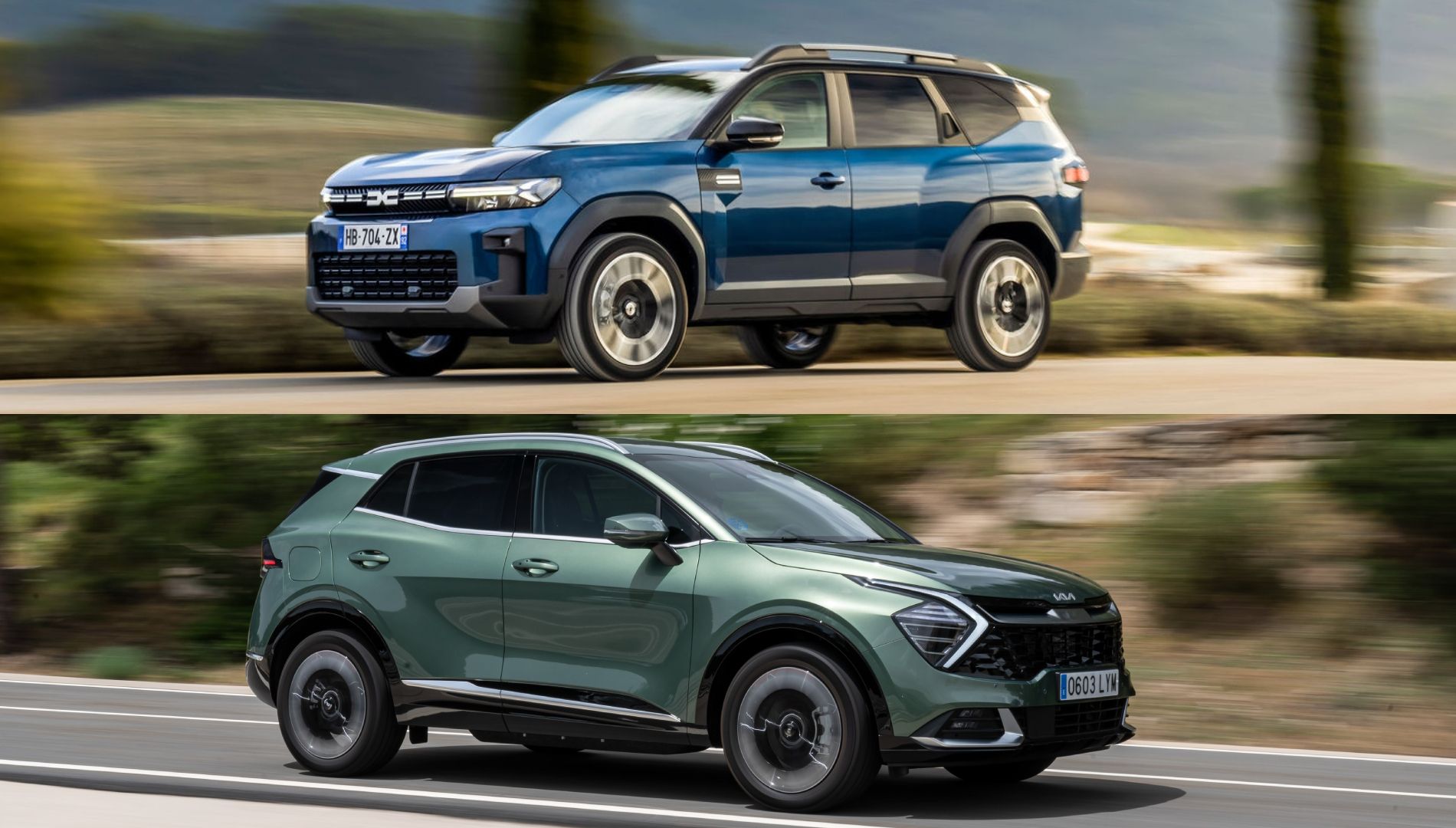 Duelo de SUV superventas ¿me compro un Dacia Bigster o me gasto un poco más en un Kia Sportage?