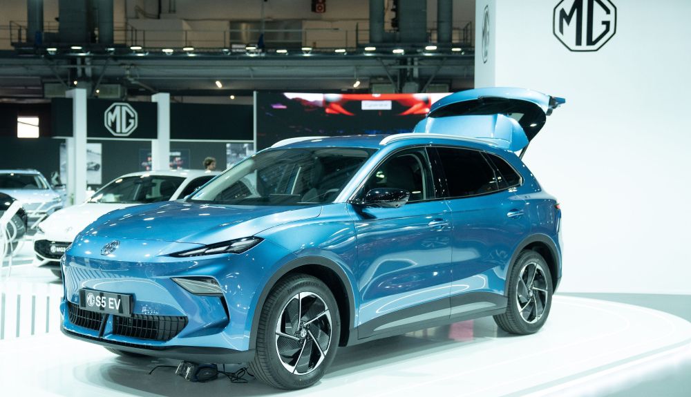 MG S5 EV en el Salón de Barcelona