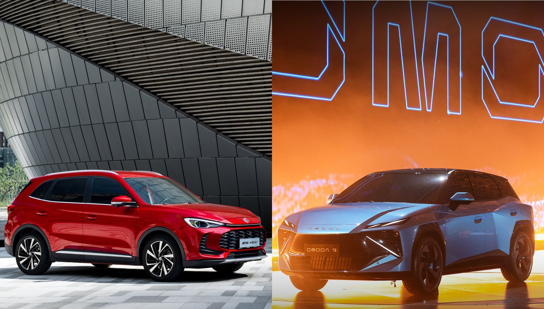 ¿Podrá el nuevo Omoda 3 acabar con el reinado del MG ZS entre los SUV compactos? Los comparamos