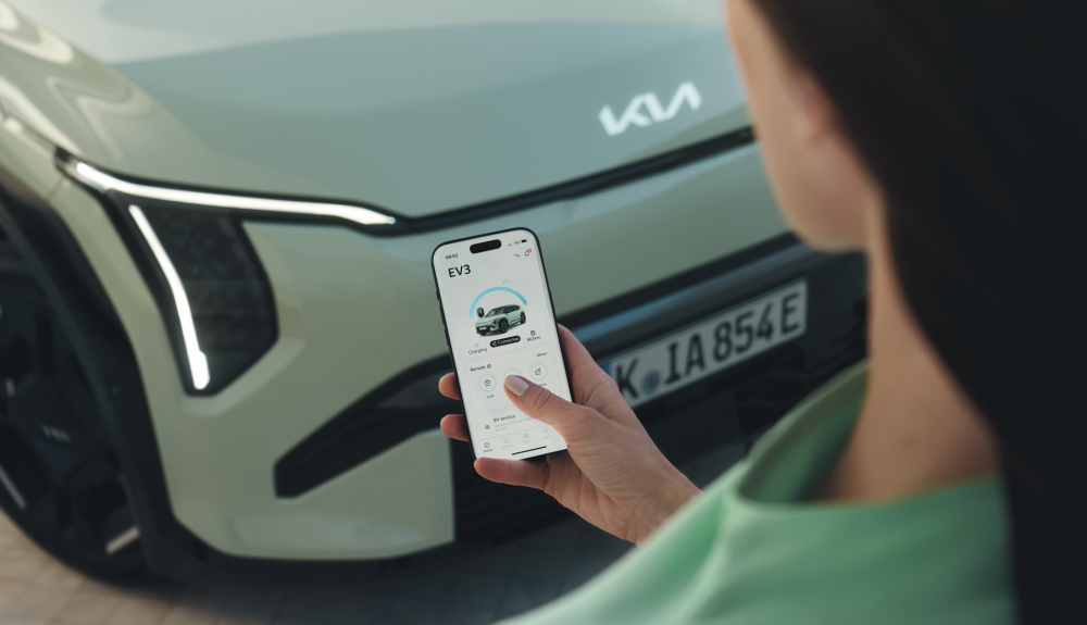 El proceso de carga del Kia EV3 es sencillo El proceso de carga del Kia EV3 es sencillo