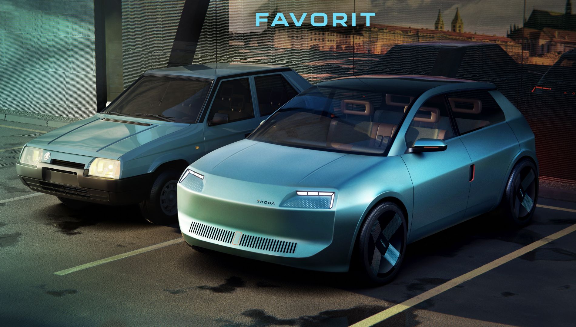 Los diseñadores de Skoda devuelven a la vida al Favorit ¿se atreverán a lanzarlo al mercado?