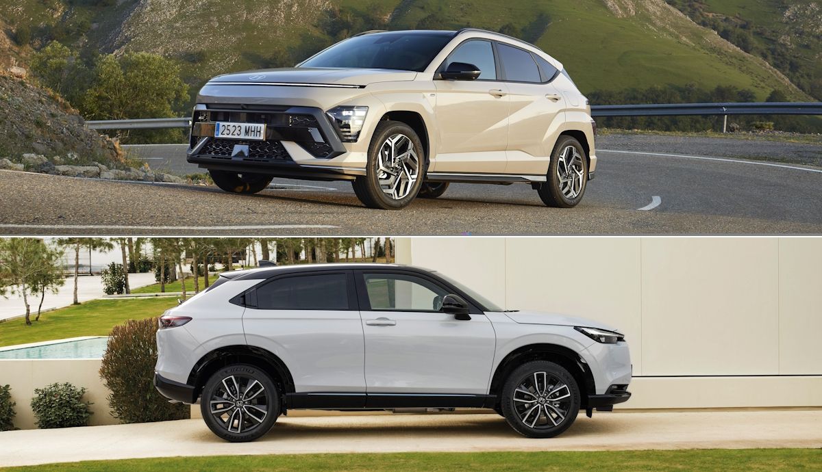 Hyundai Kona vs Honda HR V, qué SUV comprar de los dos, cuál es mejor