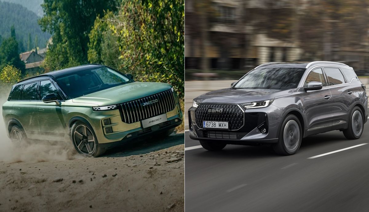 Ebro S700 vs Jaecoo 7, dos nuevos SUV de lo más interesantes, pero... cuál es mejor