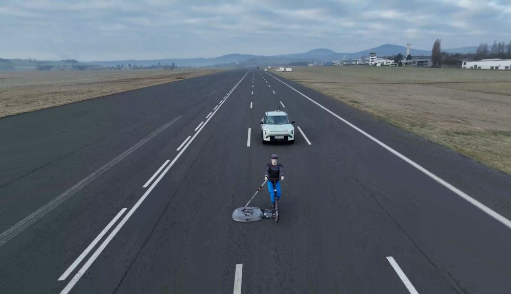 Kia EV3 en el test de sistemas de conducción autónoma de EuroNCAP Kia EV3 en el test de sistemas de conducción autónoma de EuroNCAP