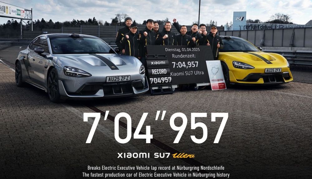 Récord del Xiaomi SU7 Ultra en Nürburgring