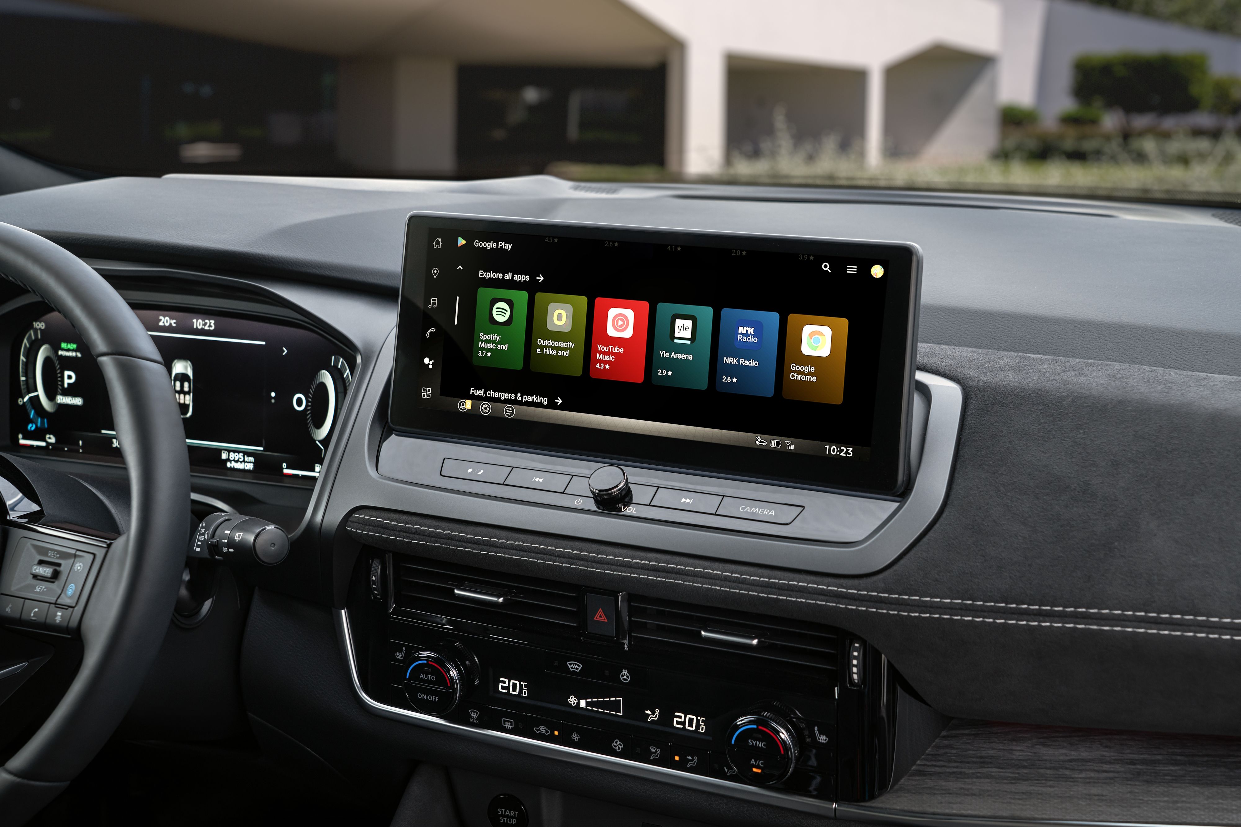 Sistema multimedia del Nissan Qashqai