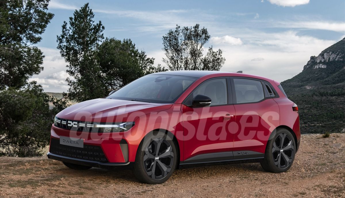 Va a ser el bombazo del año, primera ilustración y anticipo del nuevo Dacia Sandero 2026