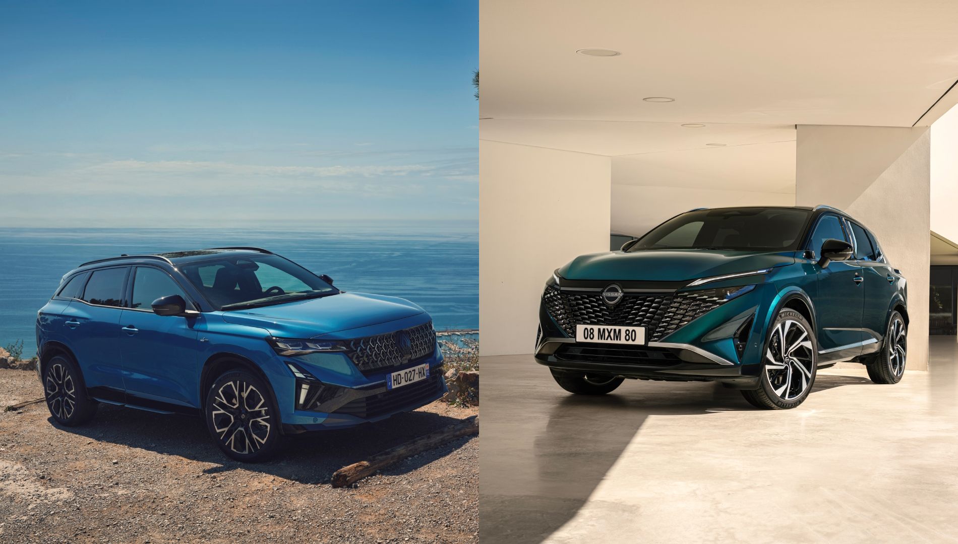 Duelo de SUV híbridos: Nissan Qashqai estrena mecánica y ya le espera el referente Renault Austral