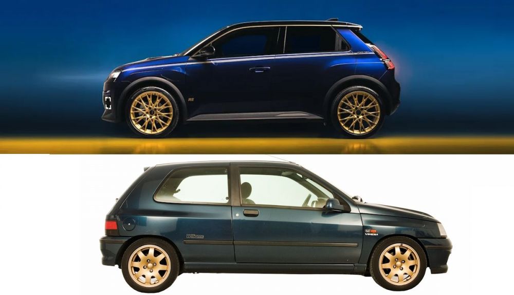 Nuevo Renault 5 Monte Carlo Edition vs original Renault Clio Williams Nuevo Renault 5 Monte Carlo Edition vs original Renault Clio Williams